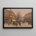 Le Boulevard vers le Pont - Eugène Galien-Laloue — quadro incorniciato alla parete