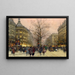 Les Grands Boulevards, Parigi - Eugène Galien-Laloue — quadro incorniciato alla parete