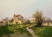 Scène rurale nella periferia di Barbizon - Eugène Galien-Laloue — vista dell’opera