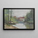Vecchio Mulino di Dennemont - Eugène Galien-Laloue — quadro incorniciato alla parete