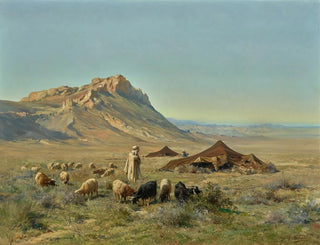 Eugne Girardet - A Bedouin Encampment.webp