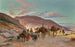Una carovana nel deserto - Eugène Girardet — vista dell’opera