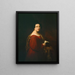 Louise Bâchet - Eugène Goyet — gerahmtes Bild an der Wand