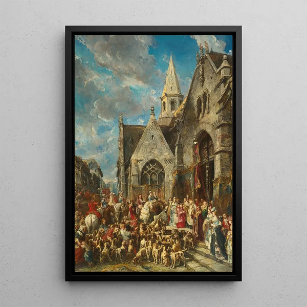 Eugne Isabey - St Huberts Day.webp