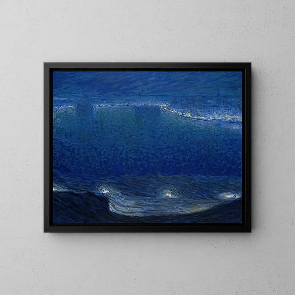 Nachtstimmung - Eugène Jansson — gerahmtes Bild an der Wand