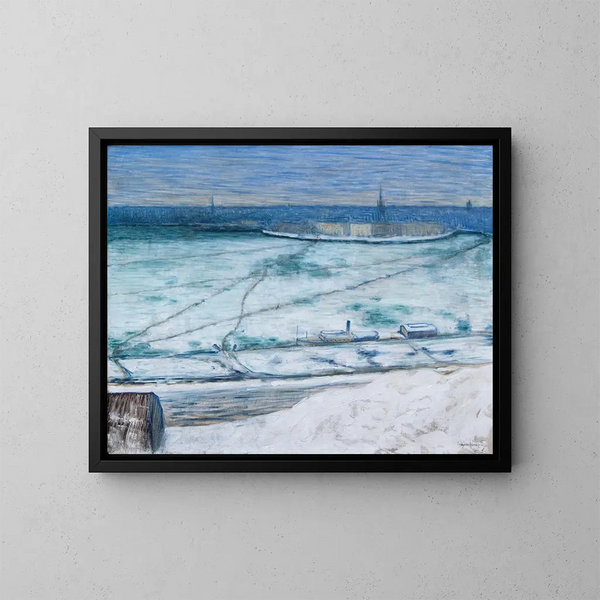 Raccourcis - Eugène Jansson — gerahmtes Bild an der Wand