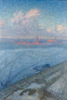 The city at sunset - Eugène Jansson — artwork view