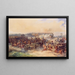 Une revue militaire à Woolwich - Eugène Lami — framed artwork on a wall