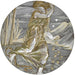Eurydice von einer Schlange gebissen - Sir Edward Coley Burne-Jones — in einem Innenraum präsentiert
