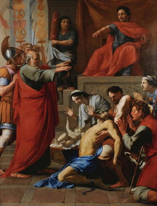 Eustache Le Sueur - Saint Paul Exorcizing A Possessed Man.webp
