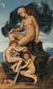 The Sleep and Death, children of the Night - Evelyn De Morgan — artwork view