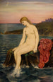 Die kleine Meerjungfrau - Evelyn De Morgan — Ansicht des Kunstwerks