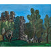 Reproduktion des Gemäldes Èze - Raoul Dufy