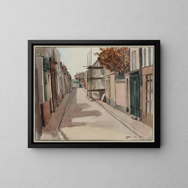 Boulevard Chauvelot, erster Abschnitt - F. Seguin — gerahmtes Bild an der Wand