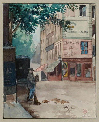 F Sguin - Quai Conti et la rue Gungaud.webp