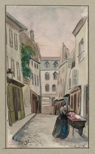 F Sguin - Rue Laplace donnant rue de la Montagne SainteGenevive et rue Valette en 1895.webp