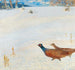 Faisans dans un paysage d'hiver - Hugo Baar — Ansicht des Kunstwerks