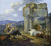 Famiglia di pastori romani con il loro gregge - Johann Heinrich Roos — vista dell’opera