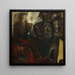 Familie von Bauern mit Katze - Constant Permeke — gerahmtes Bild an der Wand