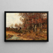 Sur le chemin du retour - Fanny Assenbaum — gerahmtes Bild an der Wand