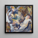 Romantisches Fantasie-Gemälde - Edvard Weie — gerahmtes Bild an der Wand