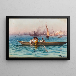 Fausto Zonaro - Amusement on the Caique.webp
