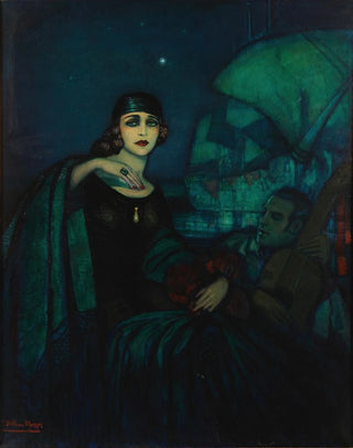 Federico Beltrn Masss - Pola Negri y Rudolph Valentino.webp