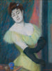 Les gants noirs - Federico Zandomeneghi — artwork view
