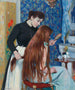 La coiffure - Federico Zandomeneghi — artwork view