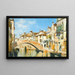 House of Tintoret in Venice - Federico del Campo — framed artwork on a wall