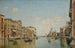 Vue du Grand Canal de Venise - Federico del Campo — Ansicht des Kunstwerks
