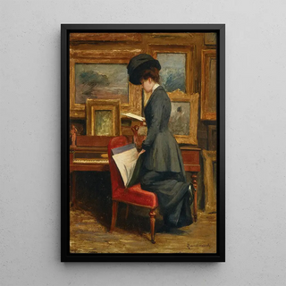 Federigo Zandomeneghi - The Artists Studio.webp