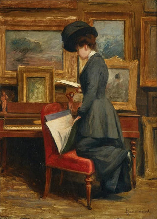 Federigo Zandomeneghi - The Artists Studio.webp