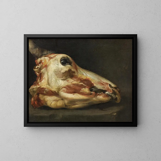 Felice Boselli - Skinned Head Of An Ox.webp