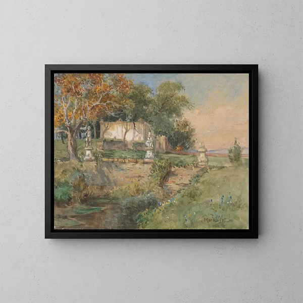 Parc - Felicjan Moczik — gerahmtes Bild an der Wand