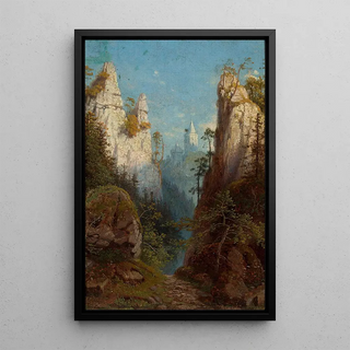 Feliks Brzozowski - Ojcw at the Prdnik river.webp