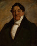 Ritratto di un uomo con jabot bianco - Feliks Pęczarski — vista dell’opera