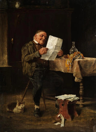 Felix Schlesinger - Die Zeitungslektre.webp
