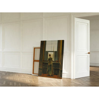Femme à la fenêtre - Caspar David Friedrich | Reproduction Tableau Décoration murale affiche copie