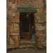 Reproduction of the painting Woman Arab in a door - Jean-Léon Gérôme