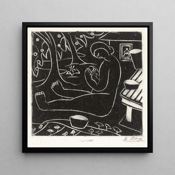 Femme assise - Else Berg