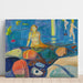 Reproduktion des Gemäldes Frau beim Baden mit Kindern - Edvard Munch