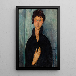 The Woman with Blue Eyes - Amedeo Modigliani