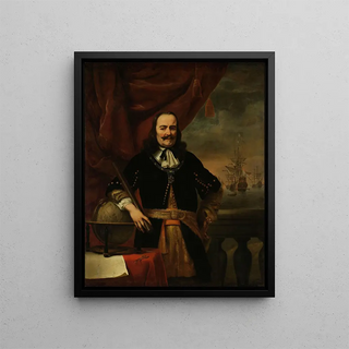 Ferdinand Bol - Michiel de Ruyter as LieutenantAdmiral.webp