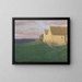 Der Sommermorgen - Ferdinand Brunner — gerahmtes Bild an der Wand