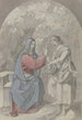 The Christ and the Samaritan at the well - Ferdinand Fellner — artwork view