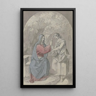 Ferdinand Fellner - Christ and the Samaritan woman at the well.webp