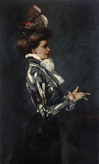 Ferdinand Freiherr von Reznicek - Damenbildnis.webp