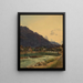 Le Traun près d'Ischl - Ferdinand Georg Waldmüller — quadro incorniciato alla parete