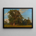 Grande Paesaggio del Prater - Ferdinand Georg Waldmüller — quadro incorniciato alla parete